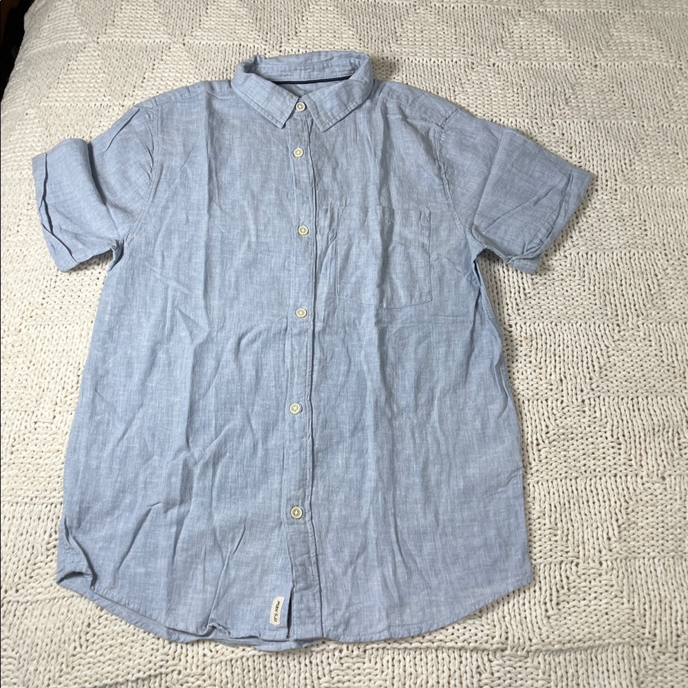 Zara Kids Short Sleeve Button Down Shirt